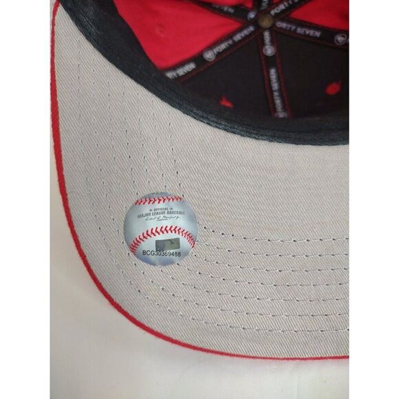 St Louis Cardinals Baseball Hat Bird 47 Red Baseball Cap Adjustable - Picture 9 of 13